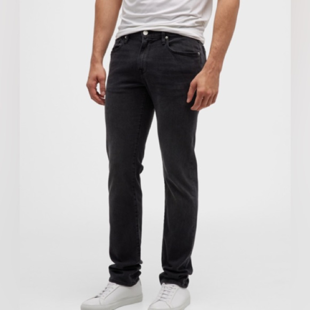 Frame Denim Men's Slim Jeans in Black